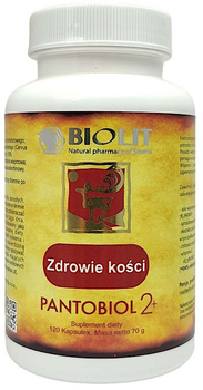 Suplement diety Biolit Pantobiol 2+ 120 kapsułek (4670142960942)