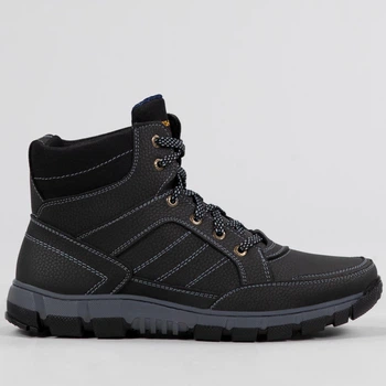 Ботинки мужские зимние KL-Shoes с мехом 40 26 см черные (АБ 30)