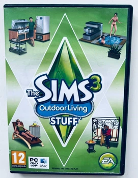 The Sims 3 Outdoor Living Stuff, английская версия - диск для PC, Б/У