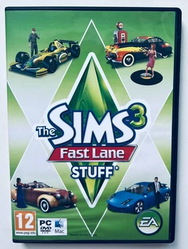 The Sims 3 Fast Lane Stuff, английская версия - диск для PC, Б/У