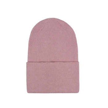 Тоненька шапка "Орео" unisex 54-58рр 02843 Пудра Talvi