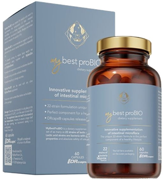 Дієтична добавка MyBestPharm MyBestProBIO 60 капсул (5904013745079)