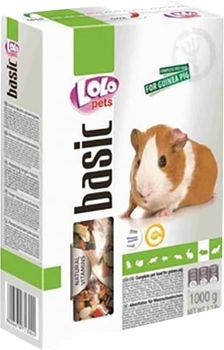 Корм для грызунов LoLo PETS полнорационный корм для морской свинки 1 кг (5904479713025)