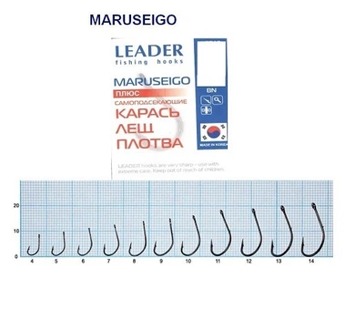 Гачок Leader Maruseigo плюс BN № 16 (6 hooks)