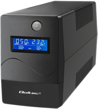 ИБП Qoltec Monolith 850VA 480W LCD (53979)