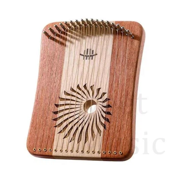 Калира 17 нот Hluru Kalyre Maple＆ Zambian Padauk (харпика, мини лира)
