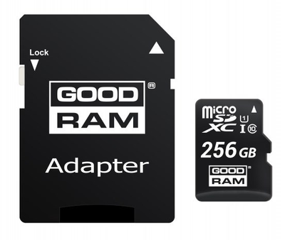 Карта памяти microSD 256Gb GOODRAM class 10 UHS-I (M1AA-2560R12)