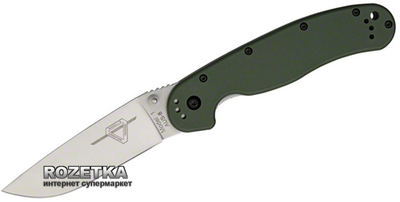 Карманный нож Ontario RAT Model 1 Satin Plain Edge (ON8848OD) Olive Drab