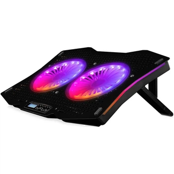 Підставка для ноутбука Modecom 18" SIilent Fan Black (PL-MC-CF-18-RGB)