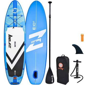 Надувна SUP дошка для серфінгу Z-Ray 9'9" Evasion Deluxe E10 2020 з веслом, насосом і сумкою для зберігання