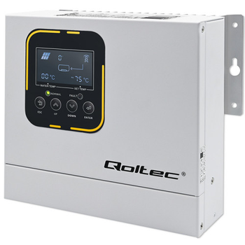 Інвертор Qoltec Solar Inverter for water heating ECO Solar Boost MPPT BYPASS LCD 4kW (5901878538723)