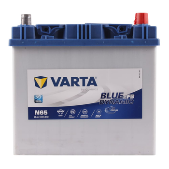 Автомобильный аккумулятор VARTA Blue Dynamic EFB 6CT 65Ah R+ N65 565501065