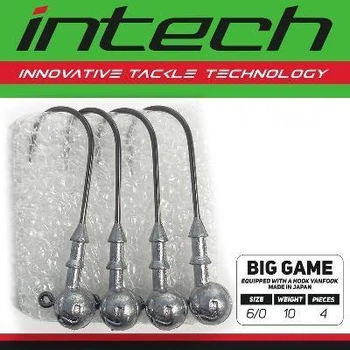 Джиг-головка Intech Big Game Puncher №6/0 (10g (4шт)),FS0634401