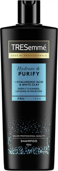 Шампунь Tresemme Hydrate and Purify Увлажняющий 400 мл (8710847974427)