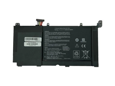 Акумулятор для ноутбука Asus C31-S551 S551 11.1V Black 5200mAh OEM