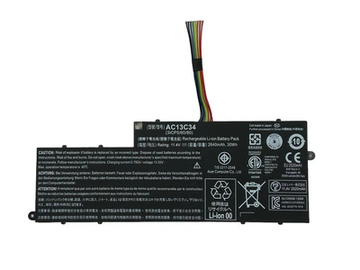 Аккумулятор для ноутбука Acer AC13C34 Aspire E3-112 11.4V Black 2640mAh Original PRC (016600)