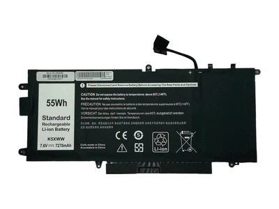 Аккумулятор для ноутбука Dell K5XWW Latitude 12 5289 7.6V Black 7270mAh OEM (080889)