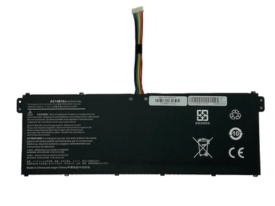 Аккумулятор для ноутбука Acer AC14B18J-3S1P Aspire ES1-511 11.4V Black 2600mAh Original PRC (065029)