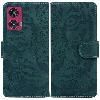 Чохол-книжка Deexe Tiger для Motorola Edge 50 Fusion - Green