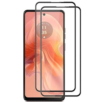 Комплект захисних стекол AMORUS Full Glue для Motorola Moto G24 / G24 Power / G04 / G04s / E14 - Black