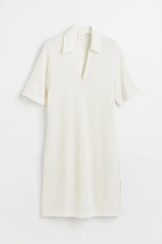 Платье H&M XL кремовый 1107987129