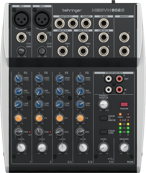 Аналоговий мікшер Behringer XENYX 802S (27001016)