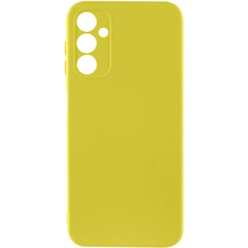 Чохол TPU GETMAN Liquid Silk Full Camera Samsung Galaxy A16 4G/5G Жовтий / Flash