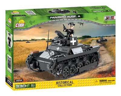 Klocki konstrukcyjne Cobi Historical Collection WWII Panzer I Ausf.A 330 elementów (5902251025342)