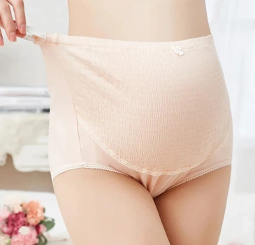 Трусики для вагітних з високою посадкою Mommy Bag Бежеві XL