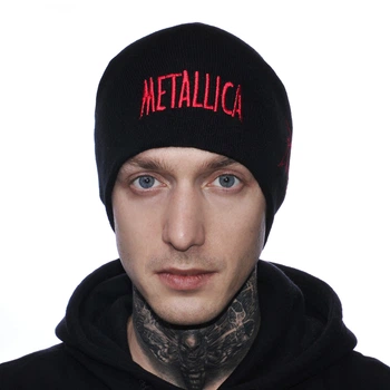 Шапка с вышивкой Rockway Metallica черная Черный (00000005968)