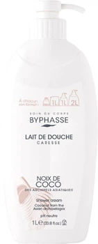Крем-догляд для душу Byphasse Кокос 1 л (8436097093861)