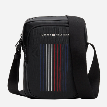 Torba listonoszka męska Tommy Hilfiger AM0AM12457-BDS Czarna (8720636890425)