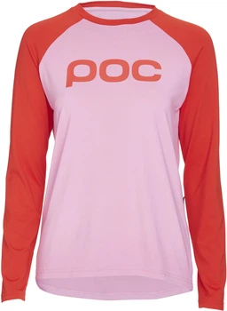 Велоджерси POC Essential MTB W's Jersey Pink Red L (1033-PC 528368236LRG1)