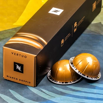 Кава в капсулах Nespresso Vertuo Barista Creations Bianco Doppio (м'яка, бісквітна) , Швейцарія (10 шт.), 80 мл