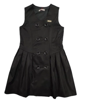 Сарафан школьный SUZIE КЕЙТЛИН мемори cotton 116 см черный