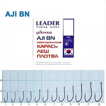 Гачок Leader AJI BN № 13 (8 hooks)