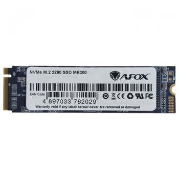 SSD диск AFox ME300 512GB M.2 2280 PCIe NVMe Gen 3x4 3D TLC NAND