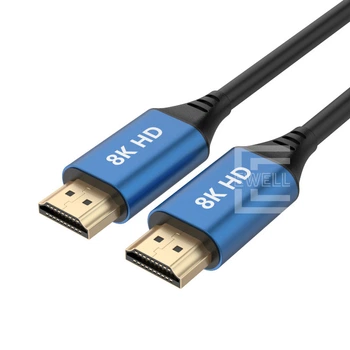 Кабель Ewell HDMI v2.1, 8K 60Hz, 4K 240Hz, черный, 1.5 м (EW642)