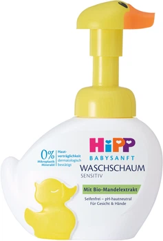Пінка HiPP Babysanft для вмивання та миття рук 250 мл (42241287)