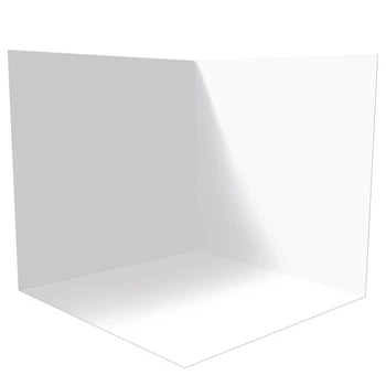 Вініловий кутовий фотофон 120х120см, Frontlit 450 г/м2 №58301