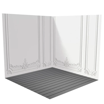 Виниловый угловой фотофон 120x120см, Frontlit 450 г/м2 №58340