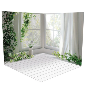 Виниловый угловой фотофон 120x120см, Frontlit 450 г/м2 №58397