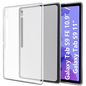 Прозрачный силиконовый чехол Slim Premium для Samsung Galaxy Tab S10 FE / S9 FE