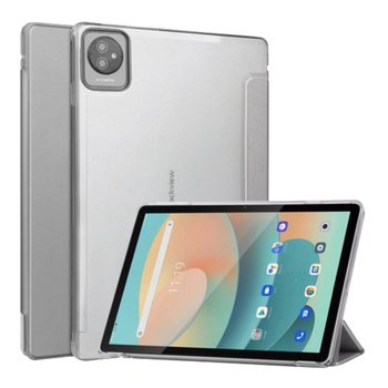 Чехол - книжка Glass Magnet Flip Cover для Blackview Tab 70 Wi-Fi / Tab 8 WiFi silver