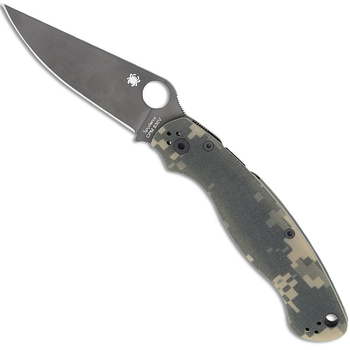 Складаний ніж Spyderco Military 2 Black Blade G-10 camo C36GPCMOBK2