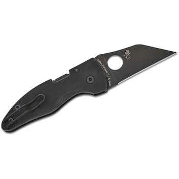 Складаний ніж Spyderco Microjimbo Black Blade G-10 black C264GPBK