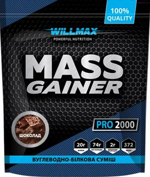 Гейнер Willmax Mass Gainer 2 кг
