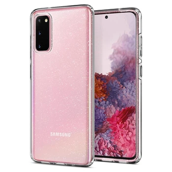 Чохол Spigen для Samsung Galaxy S20 Liquid Crystal Glitter Crystal Quartz (ACS00995)