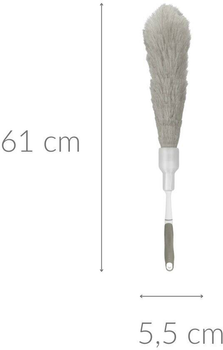 Miotełka do kurzu Ultra Clean szary 61 cm (5902973432558)