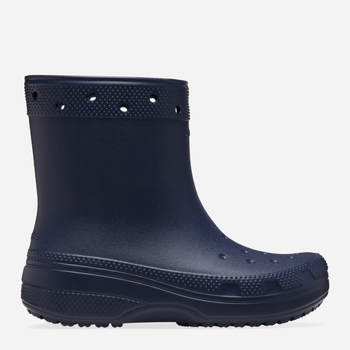 Жіночі гумові чоботи низькі Crocs Classic Rain Boot 208363-410 41-42 Темно-сині (196265280193)